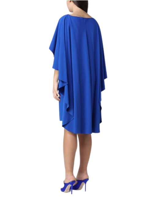 Abito corto da Donna  a mantella Alberta Ferretti Blu elettrico ALBERTA FERRETTI | A045716180299